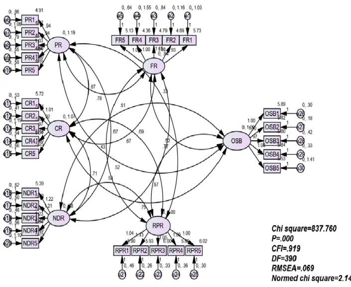 Figure 2: Confirmatory Factor Analysis 