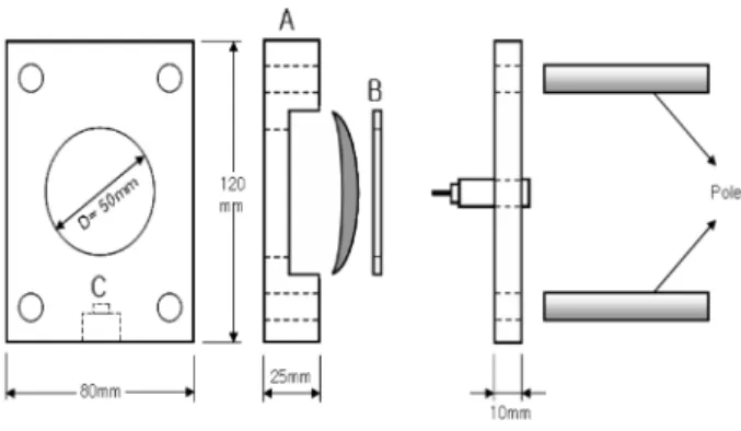 Fig. 1. Out-of-planedisplacementsensitive interferometer.