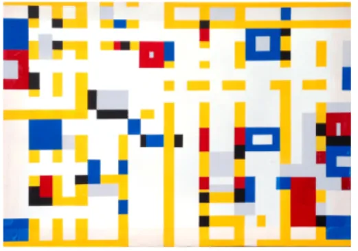 그림 11. <21C Boogie Woogie>, 캔버스에 락카, 2013