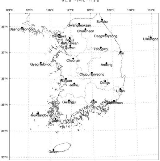 Fig. 1. The location of selected PM 10  station for this study.