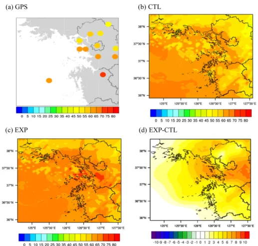 Fig. 12. Same as Fig. 7 except for 2300 LST 24 July 2014.