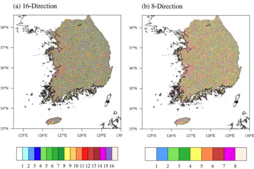 Fig. 5. Same as Fig. 4, but for Jeju island over South Korea.