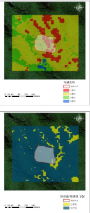 Figure 14. Identify the landscape of the target area by reflecting drone iamge informaion