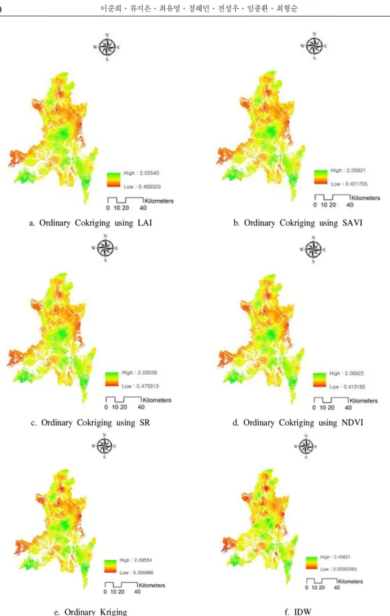 Figure 5. Species diversity Interpolation result