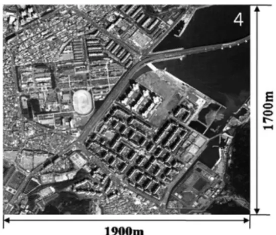 Fig. 1.  The picture around Daeyeon-dong, Nam-gu, Busan from the google earth (www.earth.google.com).