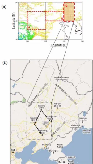 Table 1. The comparison of meteorological data between Dongbei plain and Seoul