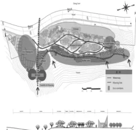 Figure  3.  Basic  plan  and  section  of  Gyuram-ri  269.  Figure  4.  Basic  plan  and  section  of  Gyuram-ri  253