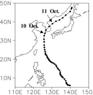 Fig. 7. The full track of Ewiniar (0603) case.