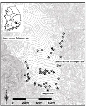 Figure  1.  Geography  of  study  area.