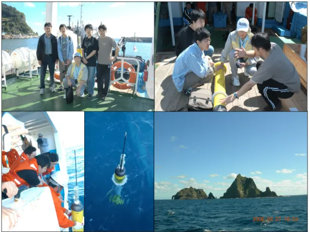 Fig. 1. Observation around Ulleung basin and Dok-do.