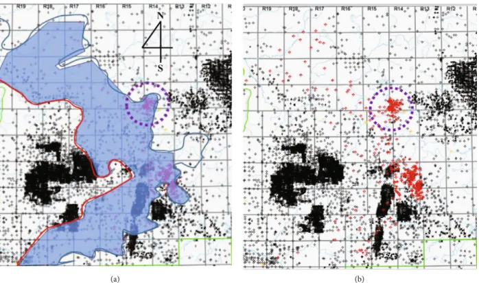 Figure 4 presents examples of proper or improper log data. The x-axis means data depth and the y-axes at the left and the right denote the sonic and density data, respectively
