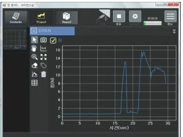 Figure 4. Screen of ‘Science #’ program 라. 탐구활동의 설계 탐구활동의 적용을 위해 지도안 작성 및 전문가 검토 후에도 소프 트웨어 교육 전문가 3인의 수업 설계의 적합성을 검토하고 자문을  제공하였다 