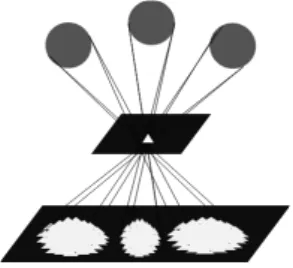 Figure 12. S-An mental model Figure 13. S-SA mental model 등나무 사이의 모양이 좀 더 선명하게 보이고 약간 비스듬하게 들어가면은  주변은 약간 원모양이..주변은 좀 더 둥그스름하게 희미한 빛으로 ..선명한  부분과  희미한  부분으로  .