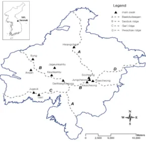 Figure  1.  Map  of  the  study  site.