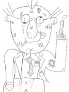 Figure 1. The Scientist image in William's study(1990)