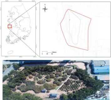 Figure 3. The Location of Natural Monument No.169. 