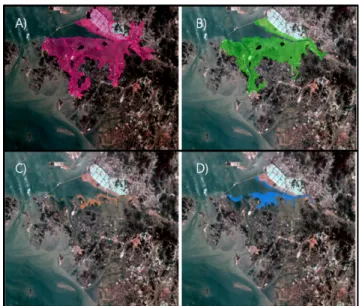 Table 2. Comparison of the area of Sihwa intertidal with time