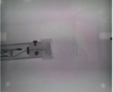 Fig.  3.  6 cc  ionization  chamber  subsurface  inserted  of  the  20cm  PMMA  phantom.