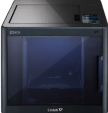 Fig.  1  3D  printer  of  fused  deposition  modeling Fig. 2 Quantitative ultrasound device of transducer opposed mode