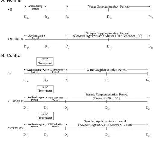 Fig. 1. Experimental designs 