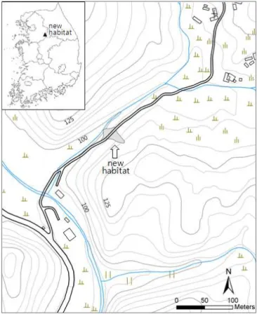 Figure  2.  The  map  of  study  site