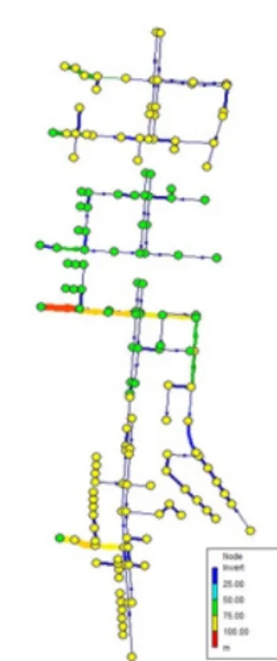 Fig. 4. Research Basin pipe&amp;culvert data Fig. 5. Total Basin Mapping