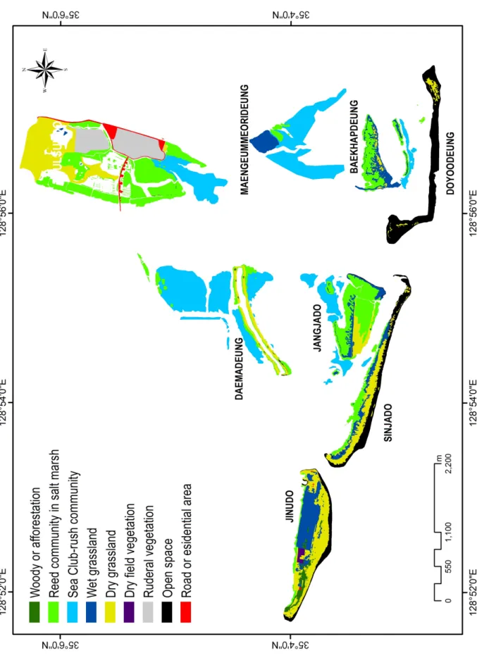 Figure  4.  Actual  vegetation  map  of  study  area