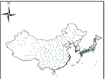 Fig. 4. NCDC Distributed Meteorological Observatories