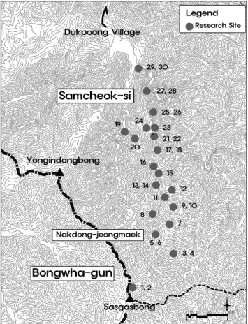 Figure 1. Location map of research site