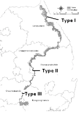 Figure 4. Location of Baekdudaegan 2) 조사분석 방법 본 연구의 목적인 이용객 만족에 영향을 미치는 환경영향  요인의 조사를 위해 백두대간 등산로를 이용한 등산객을  대상으로 현장 설문조사를 실시하였다
