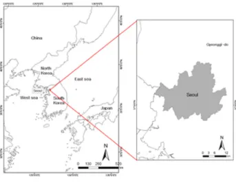 Fig. 1. Map of study sites. 