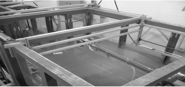 Fig. 1. Experimental Tank for Cutter Head Dredging Test