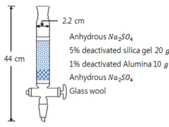 Fig. 2. Analytical procedures of PCBs. Fig. 3. Silicagel/alumina column chromatography for PCBs  purification.2