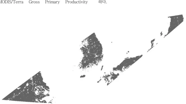 Fig.  3  Gross  primary  productivity  in  2008.7.11