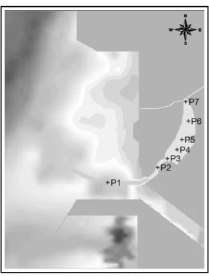 Fig.  9.  Velocity  distribution  of CASE  2-GATE  at  ebb