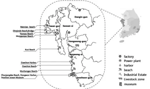 Fig.  1  Locations  of  the  paved  area  used  in  this  study
