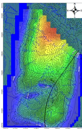 Fig. 9. Calibrated baseflow through stream boundary of  Daecheon (SF6).