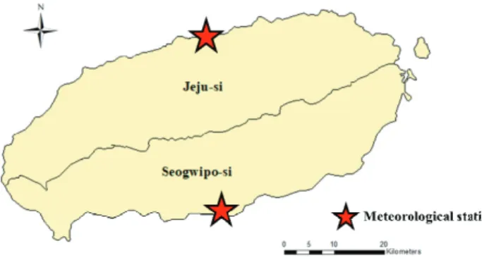 Fig. 1 Layout of the study sites