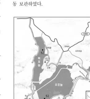 Fig. 1. Sampling sites of Upo wetlands