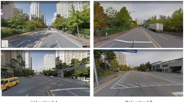 Figure 15. Sudden VPD changes as open space appears (Naver Maps [ 33 ]).