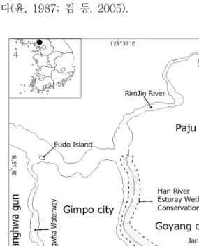 Fig. 1. Map showing the studied area
