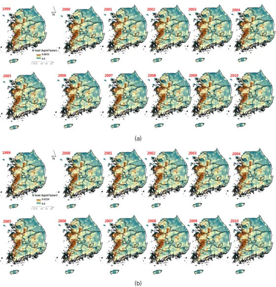Fig. 4 Distribution map of upland crop, rice paddy, and urban area