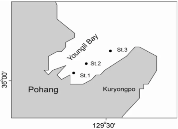 Fig. 1. Map showing the sampling stations in study area.