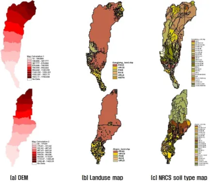 Table 3. Soil type in the watershed