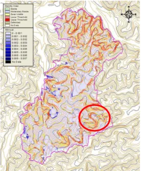 Fig. 13. SINMAP SA Plot.