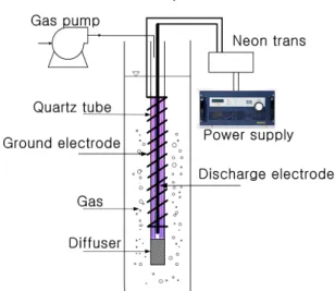 Fig. 1. Study of a dielectric barrier discharge plasma system. 