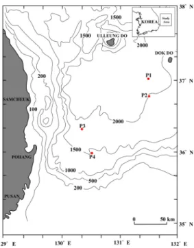 Fig. 1. Map showing the sampling sites in the study area.