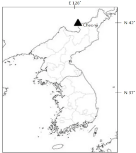 Fig. 1. Map of the investigated area. 