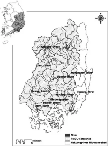 Fig.  1Study  watershed