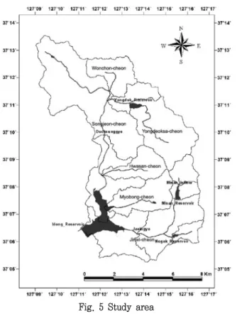 Fig.  6  Characteristics  of  Idong  catchment